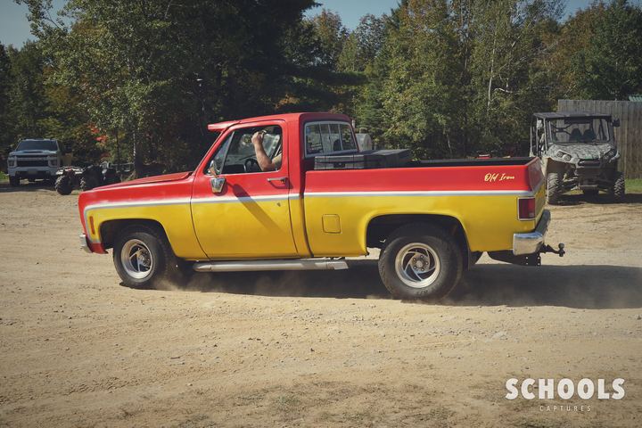 Red/yellow two-tone
